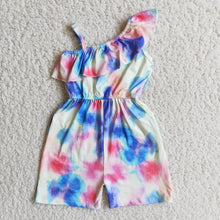Load image into Gallery viewer, Girl Tie Dye Jumpsuit