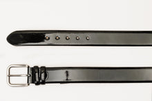 Load image into Gallery viewer, The Royal Hand Craft Black Patent Leather Belt