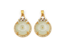Load image into Gallery viewer, CZ Jade Charm, Sku#B161