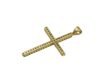 Load image into Gallery viewer, Colorful CZ Cross Pendant, Sku#LK598