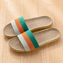 Load image into Gallery viewer, Breathable Linen Slippers - Deodorizing Sweat-Absorbing Indoor Outdoor Slides