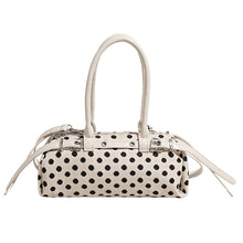 Load image into Gallery viewer, Women's Polka-Dot Tote Bag – PU Leather Pillow Bag with Multiple Compartments