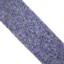 Load image into Gallery viewer, 2.5mm Faceted Cube Genuine Iolite Beads, Sku#U1929