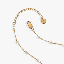 Load image into Gallery viewer, Cross 4:13 Pearl Rosary Chain Pendant Necklace