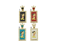 Load image into Gallery viewer, CZ Enamel Mickey Mouse Pendant, Sku#JL79
