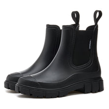 Load image into Gallery viewer, Women's Mid-Calf Rain Boots – Waterproof PVC Slip-On Boots with Mid Heel | Sizes 36–43
