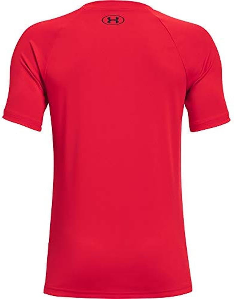 Under Armour Boys' Tech Hybrid Printed Fill Short-Sleeve T-Shirt