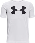 Under Armour Boys' Tech Hybrid Printed Fill Short-Sleeve T-Shirt