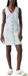Levi's women's structured denim mini dress