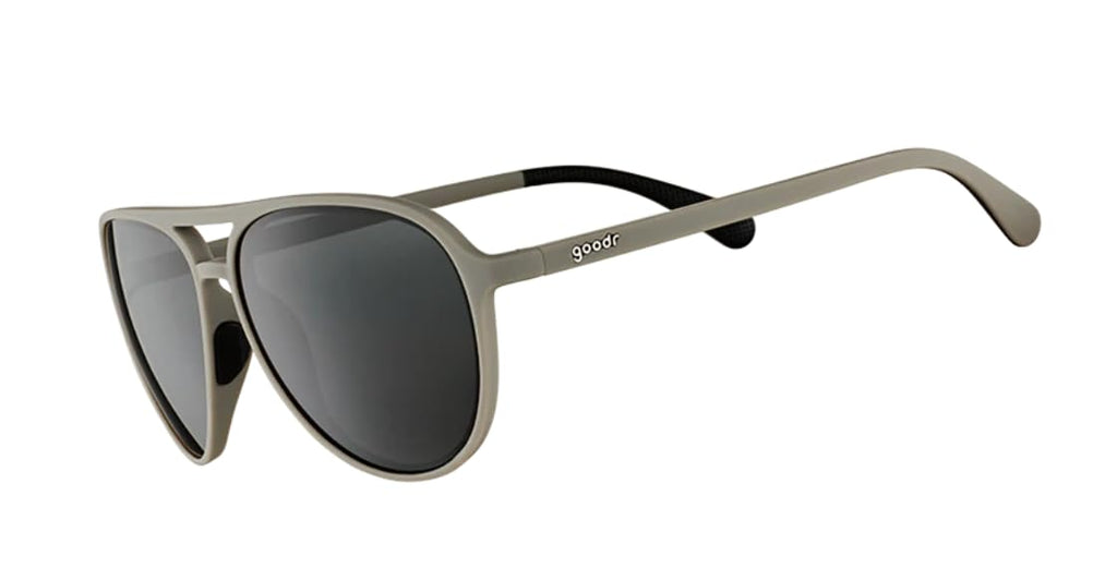 goodr Polarized Aviator Sunglasses, Large Sized (Mach G), UV400 Protection, No Slip, No Bounce