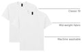 Gildan Unisex-Child Gildan Youth Heavy Cotton T-Shirt, Style G5000b, 2-Pack