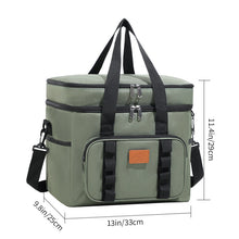 Load image into Gallery viewer, Thickened High-Capacity Outdoor Camping &amp; Picnic Insulated Cooler Bag