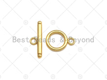 Load image into Gallery viewer, 1 Set Gold and Silver Plated Toggle Clasp, Toggle Clasp, sku#Y255