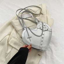 Load image into Gallery viewer, Korean-style Cute Niche Heart-shaped Shoulder Crossbody Bag