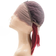 Load image into Gallery viewer, Cherry 13x4 Transparent Lace Front 100% Human Hair Bob Wig