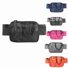 Load image into Gallery viewer, Nurse Tool Organizer Crossbody Waist Bag - Medical Professional Utility Bag with Multiple Pockets