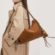 Load image into Gallery viewer, Women's Retro Crossbody Shoulder Bag – Soft Cowhide Leather Underarm Bag for Commuting | Sarah Express