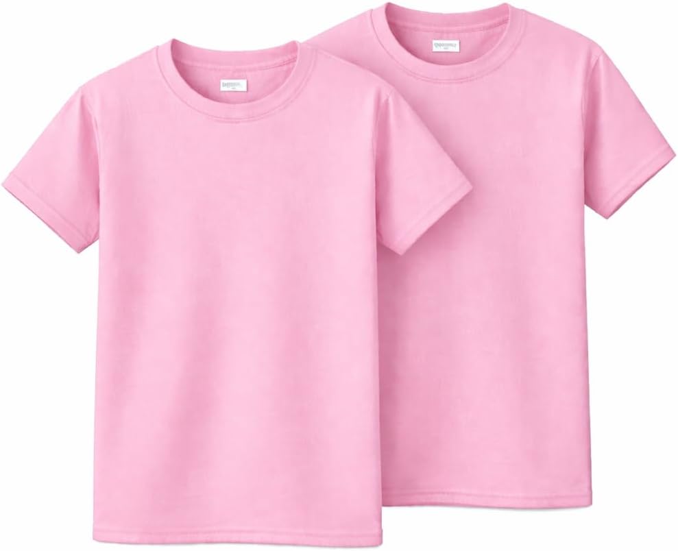 Gildan Unisex-Child Gildan Youth Heavy Cotton T-Shirt, Style G5000b, 2-Pack