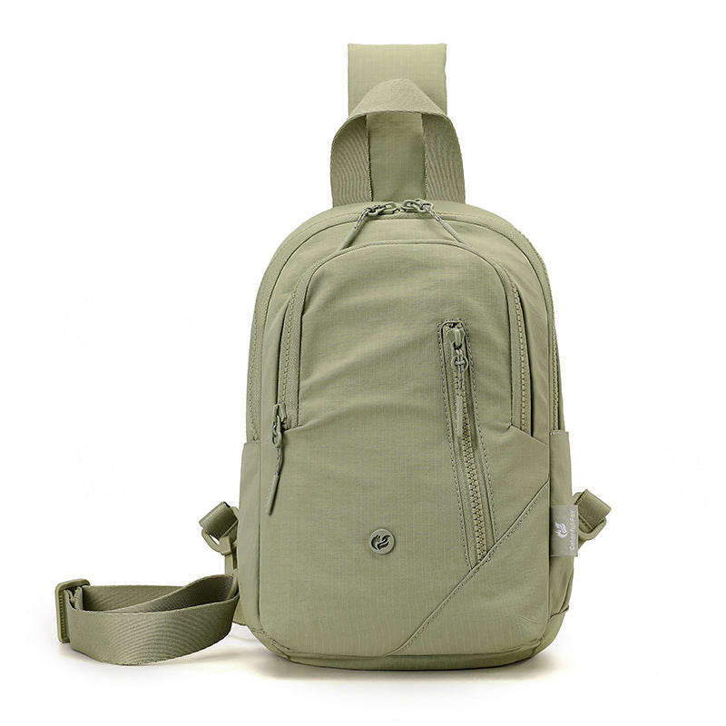 Ultra-light Nylon Crossbody Chest Bag | Lightweight Shoulder Tote for Women