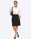Viodia Women's 20" Knee Length Skorts Skirts UPF50+ Athletic Tennis Golf Skirt for Women Casual Summer Skirts