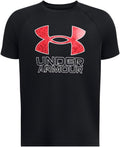 Under Armour Boys' Tech Hybrid Printed Fill Short-Sleeve T-Shirt