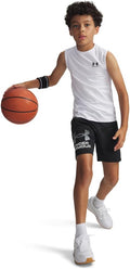 Under Armour Kids Tech Logo Shorts (Big Kid)