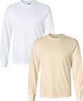 Gildan Adult Ultra Cotton Long Sleeve T-Shirt, Style G2400, Multipack