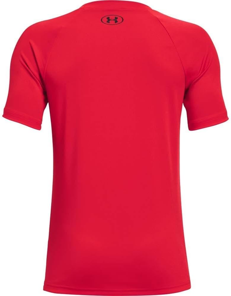 Under Armour Boys' Tech Hybrid Printed Fill Short-Sleeve T-Shirt