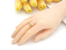 Load image into Gallery viewer, CZ Pave Love Word Ring, LD37