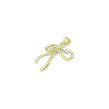 Load image into Gallery viewer, Clear CZ Gold Bowk not Charm Pendant, Sku#LK1021
