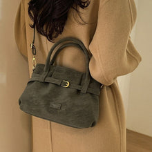 Load image into Gallery viewer, Matte-Finish PU Leather Crossbody Shoulder Bag