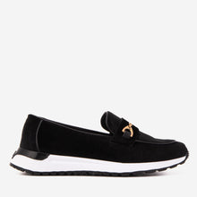 Load image into Gallery viewer, The Milan Black Leather Women Sneaker