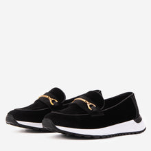 Load image into Gallery viewer, The Milan Black Leather Women Sneaker