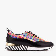 Load image into Gallery viewer, The Valencia Leather Black Women Sneaker