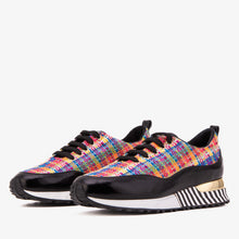 Load image into Gallery viewer, The Valencia Leather Black Women Sneaker