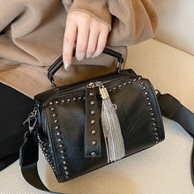 Load image into Gallery viewer, Large-Capacity Wide-Band Crossbody Shoulder Bag – PU Leather Women's Bag