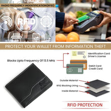 Load image into Gallery viewer, Judson Bi-fold Wallet - Black