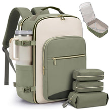 Load image into Gallery viewer, Travel Airline Carry-On Luggage Set With 3 Organizer Pouches