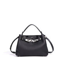 Load image into Gallery viewer, Genuine Leather Crossbody Tote Kelly Bag - Women's Handbag with Double Shoulder Straps