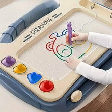 Load image into Gallery viewer, Magnetic 3-in-1 Drawing Board Toy, Draw, Write, Erase &amp; Repeat