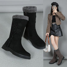 Load image into Gallery viewer, Thick-Soled Fleece-Lined Snow Boots