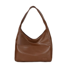 Load image into Gallery viewer, Women's PU Leather Tote Bag | Commuter &amp; College Shoulder Bag