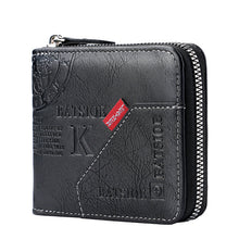 Load image into Gallery viewer, Men's Vintage Bi-Fold Wallet | PU Leather Slim Card Holder
