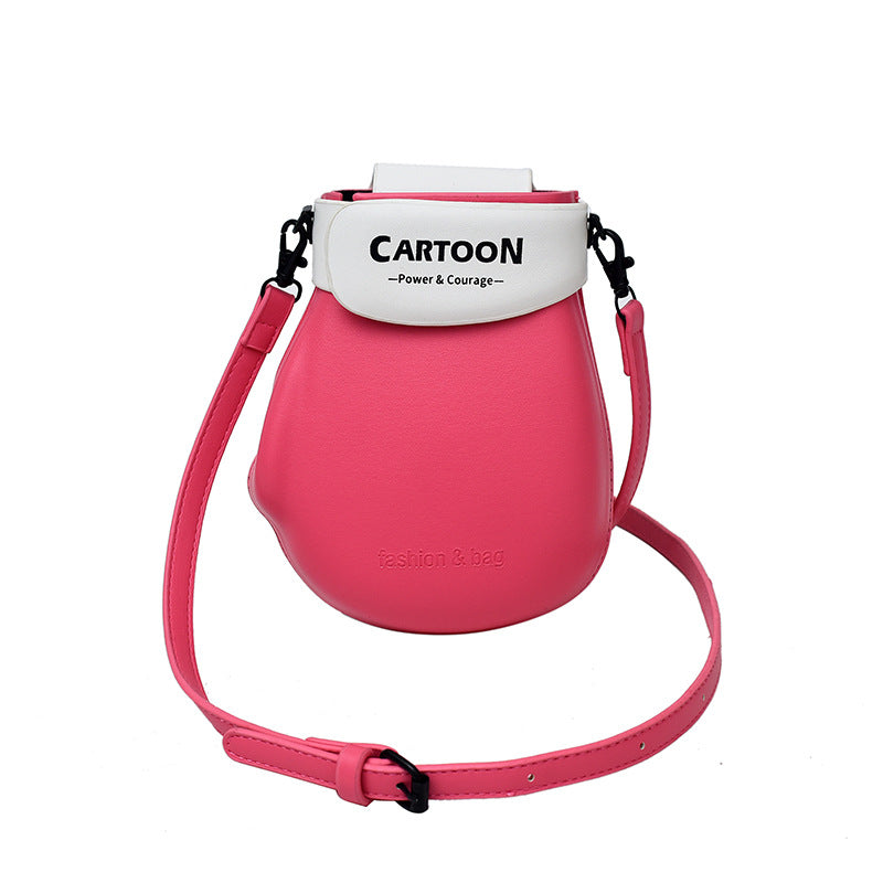 Women's Color-Block Crossbody Bag – PU Leather Shoulder Bag with Phone Pocket