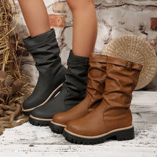 Load image into Gallery viewer, Women's Over-the-Knee Boots | Fleece-Lined Thermal High Boots for Fall &amp; Winter | Korean Style