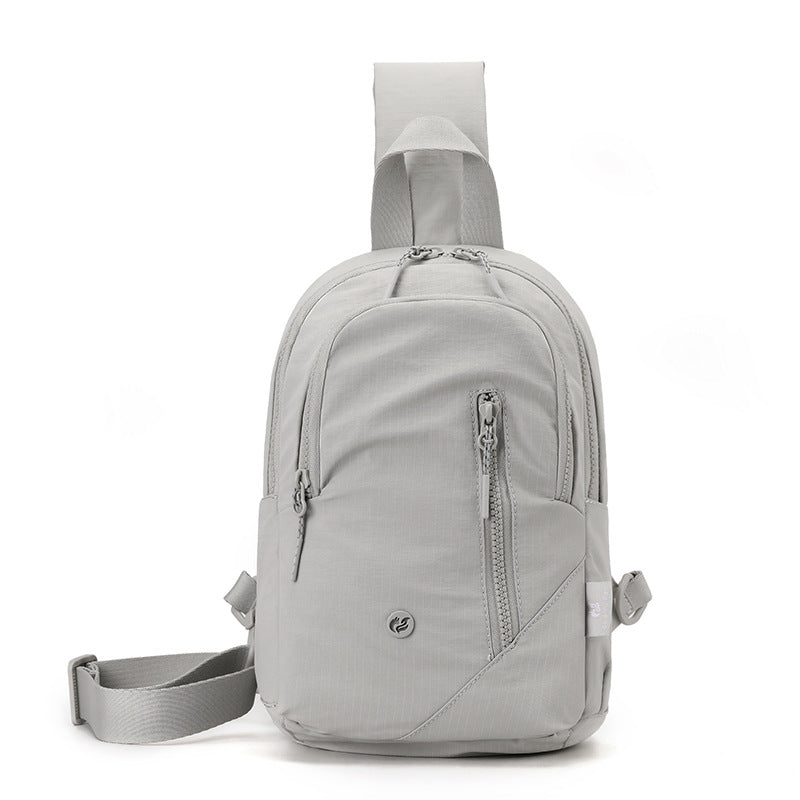 Ultra-light Nylon Crossbody Chest Bag | Lightweight Shoulder Tote for Women