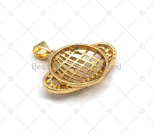 Load image into Gallery viewer, CZ Earth Charm, Sku#LK558