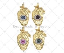 Load image into Gallery viewer, Enamel  Evil Eye Shape Pendant, Sku#JL66
