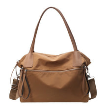 Load image into Gallery viewer, Women's Large Capacity Crossbody Bag – Nylon Bucket Bag for Travel &amp; Everyday Use