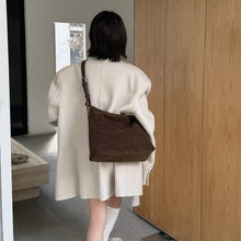 Load image into Gallery viewer, Matte Suede Bucket Bag